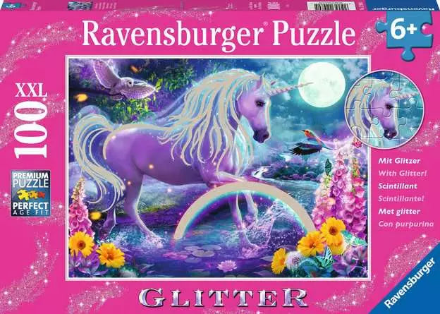 Ravensburger 12980 Glitter Unicorn Puzzle