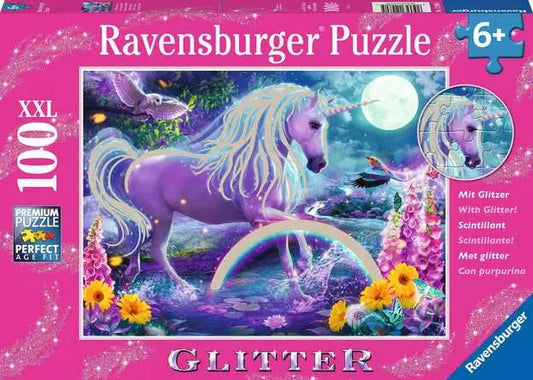 Ravensburger 12980 Glitter Unicorn Puzzle