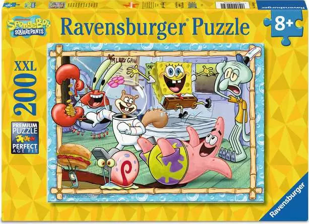 Ravensburger Spongebob Squarepants XXL 200 piece Jigsaw Puzzle