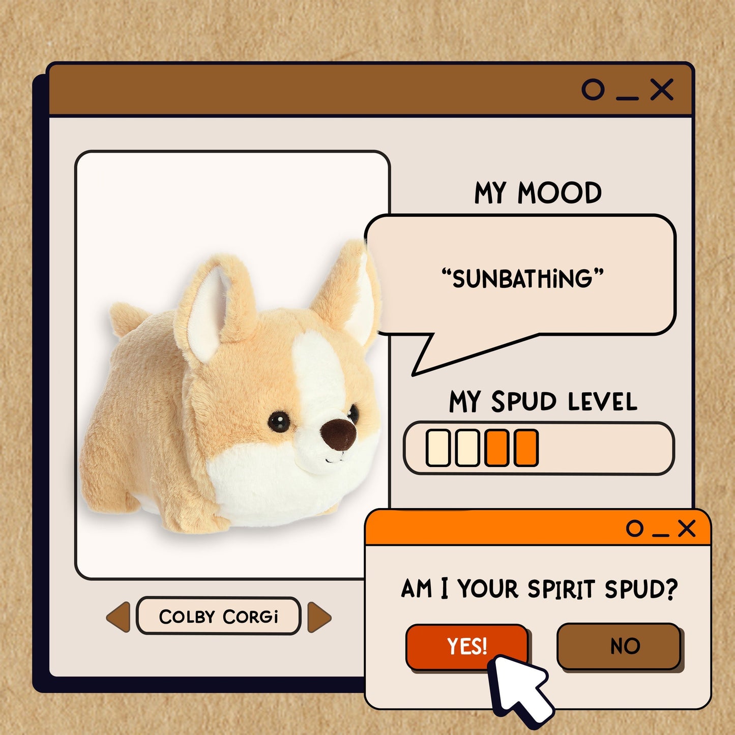 Aurora® - Spudsters™ - 10" Colby Corgi™