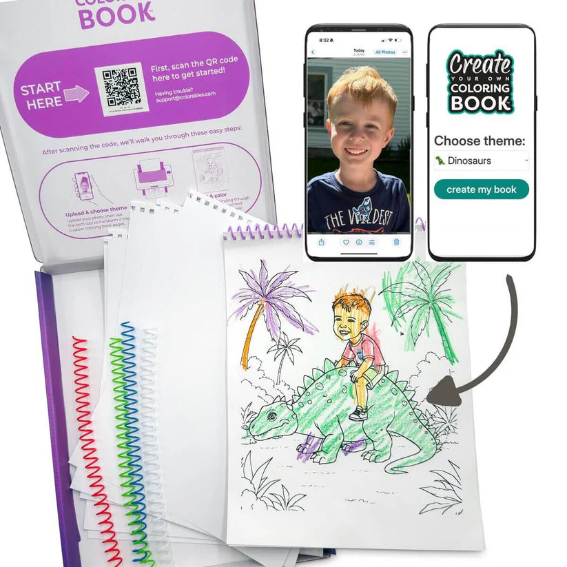 Meekins Colorables Create Your Own Coloring Book