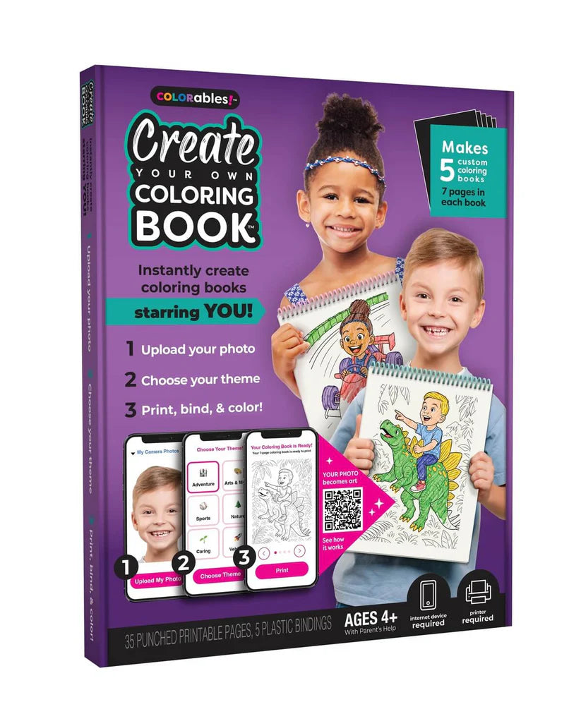 Meekins Colorables Create Your Own Coloring Book