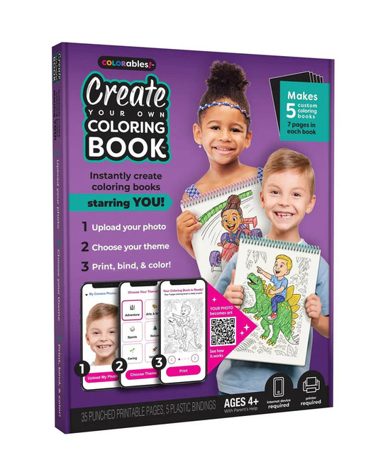 Meekins Colorables Create Your Own Coloring Book