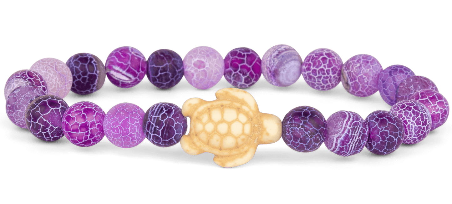 Fahlo The Journey Bracelet Turtle Violet