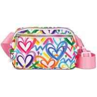 Corey Paige Hearts Belt Bag