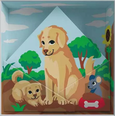 Ravensburger CREART Paint By Numbers Do It Together Dog
