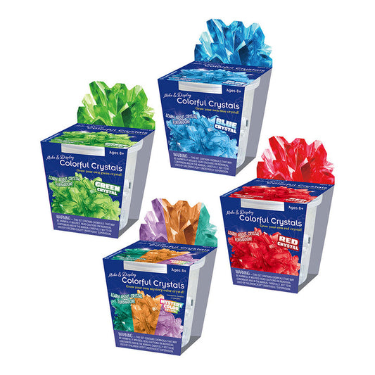 Thames & Kosmos Make & Display 656080 Colorful Crystals