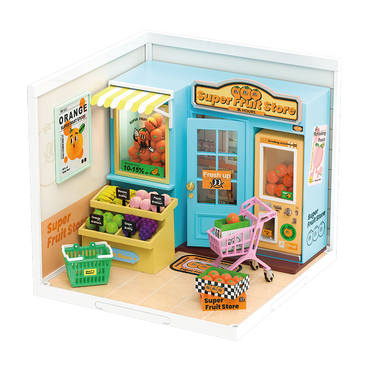 Robotime Rolife Daily VC Fruit Store DIY Miniature House