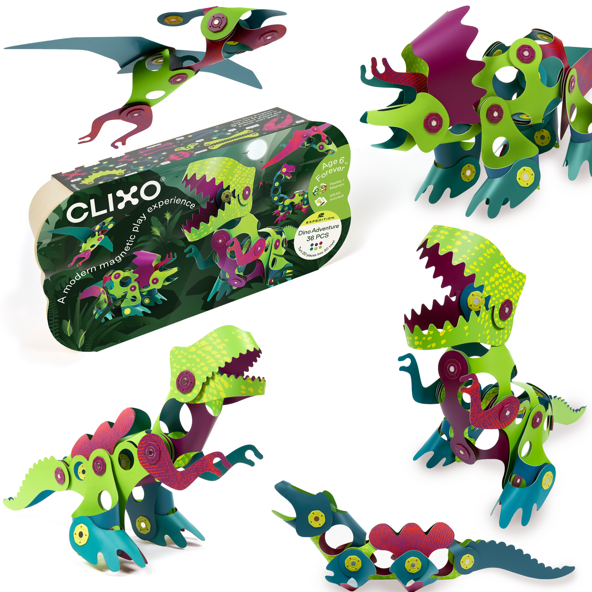 Clixo Dino Adventure Pack