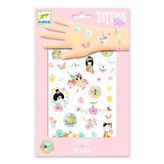 Djeco Sakura Temporary Tattoos