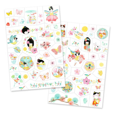 Djeco Sakura Temporary Tattoos