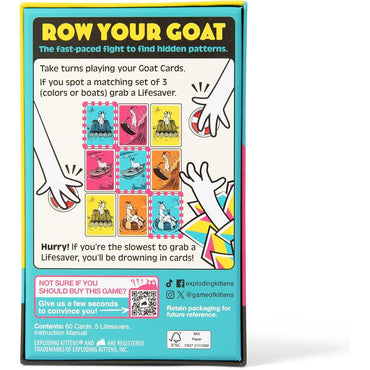 Asmodee Row Your Goat