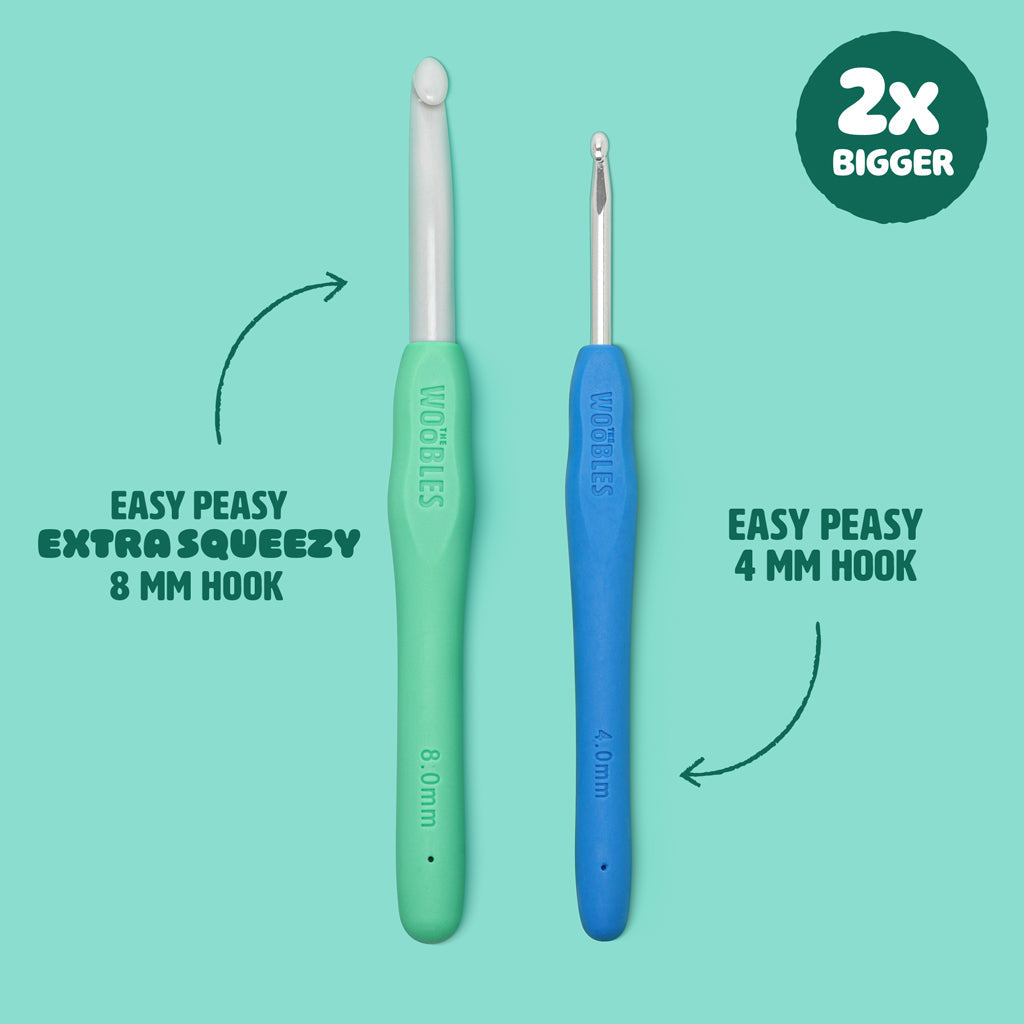 Woobles Soli the Red Panda Extra Squeezy Crochet Kit