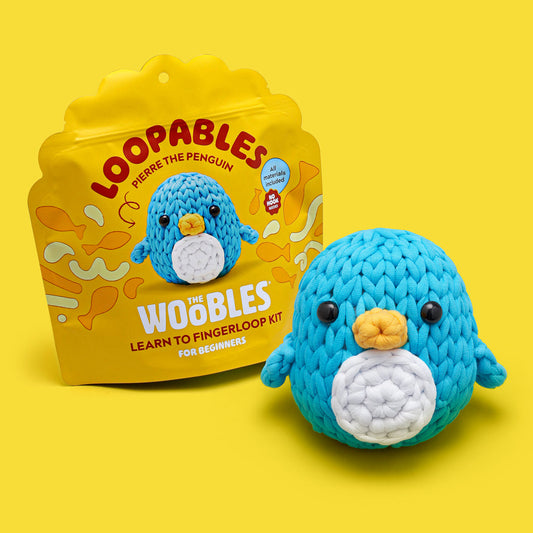 Woobles Pierre the Penguin Loopables Kit