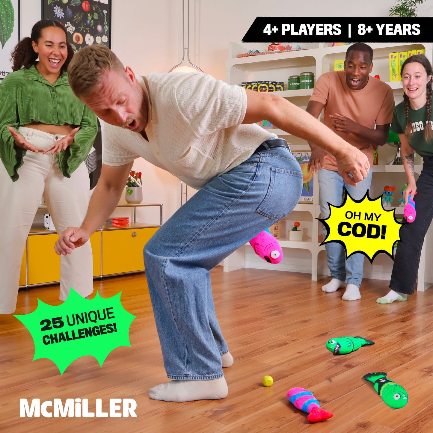 McMiller Entertainment Fish Fight Party Game
