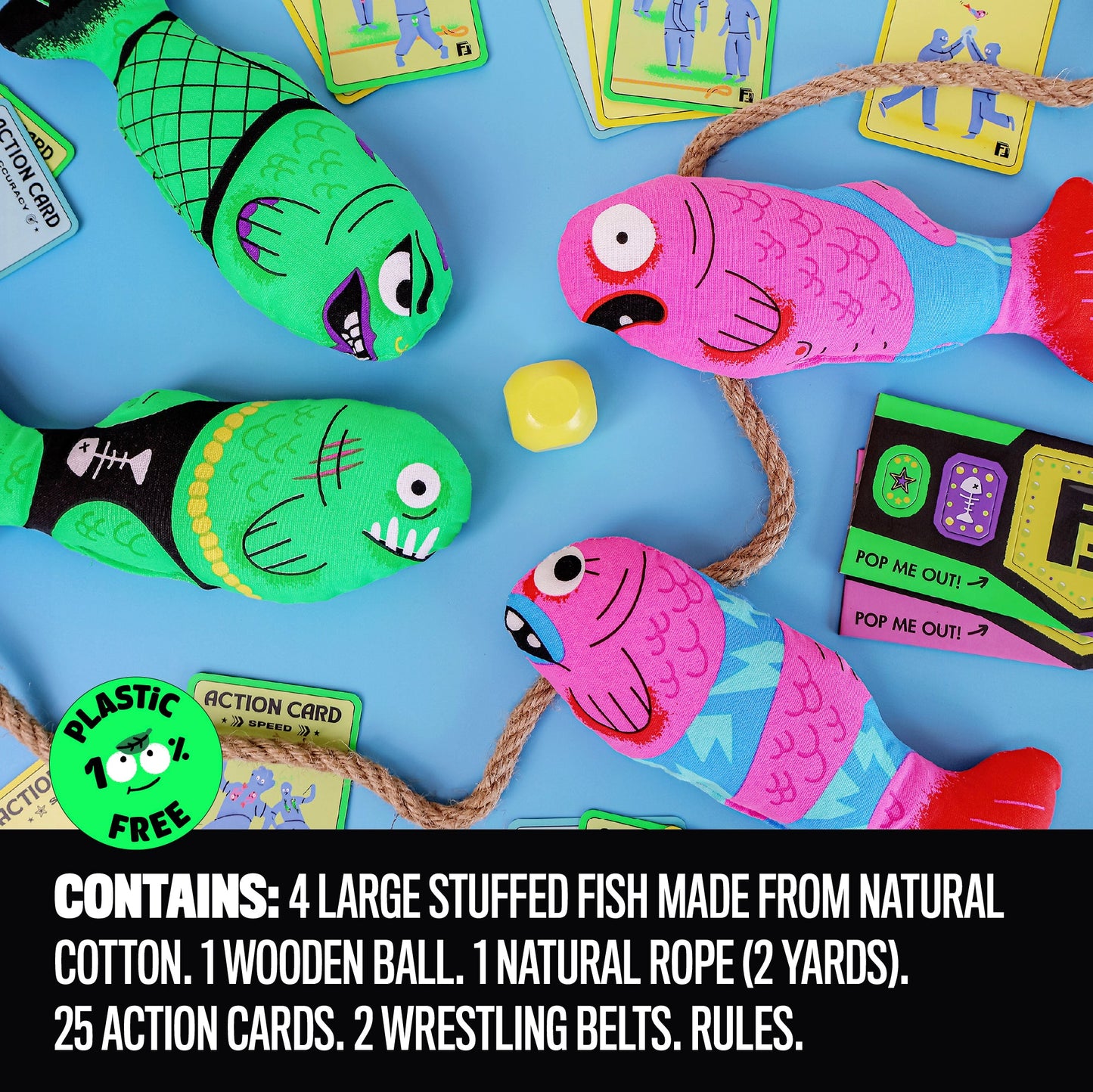McMiller Entertainment Fish Fight Party Game