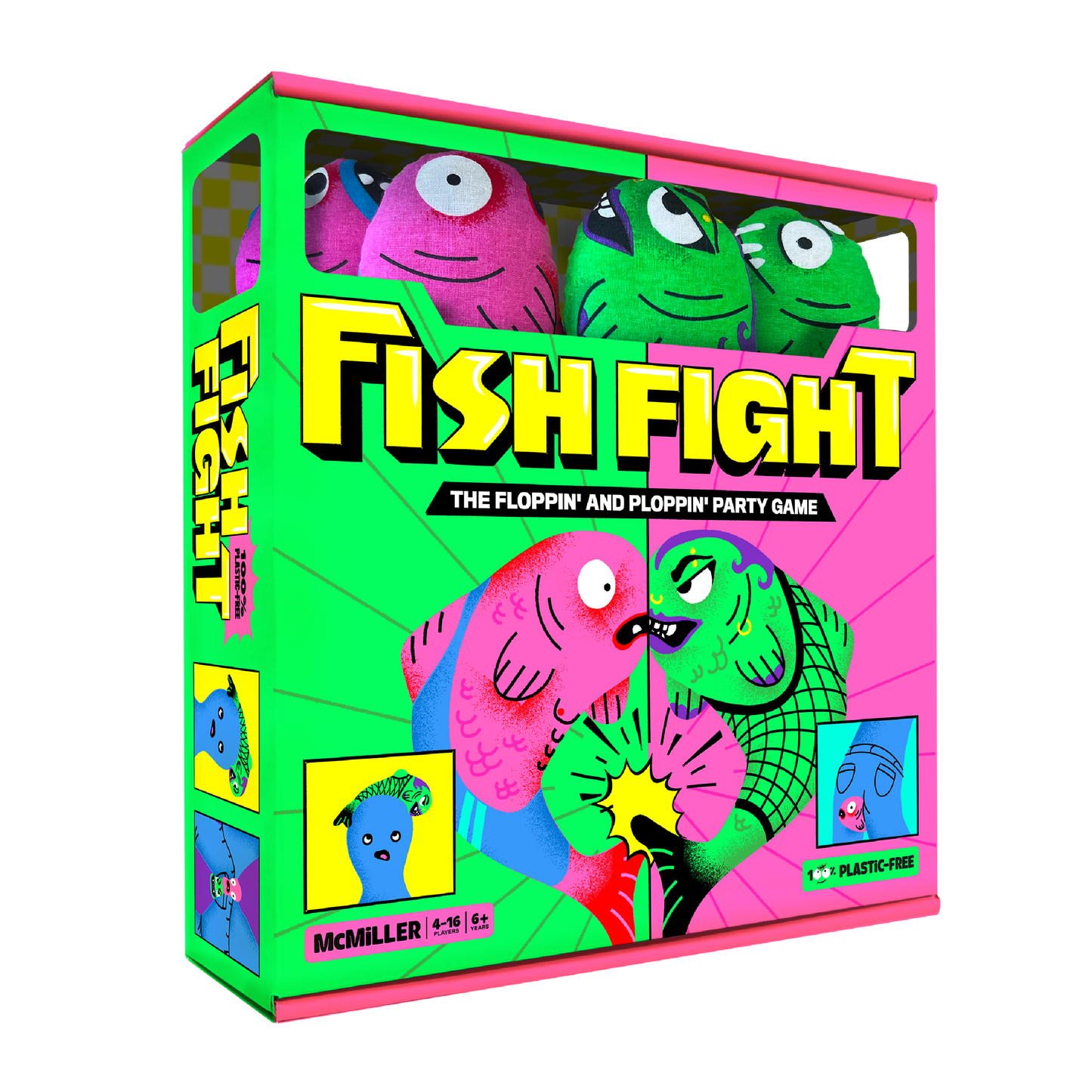 McMiller Entertainment Fish Fight Party Game