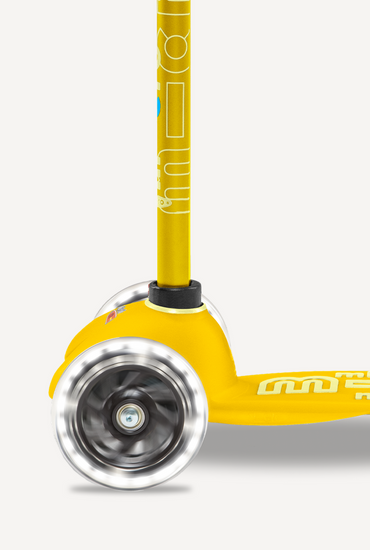 Micro Kickboard Micro Mini LED Scooter Flame Yellow