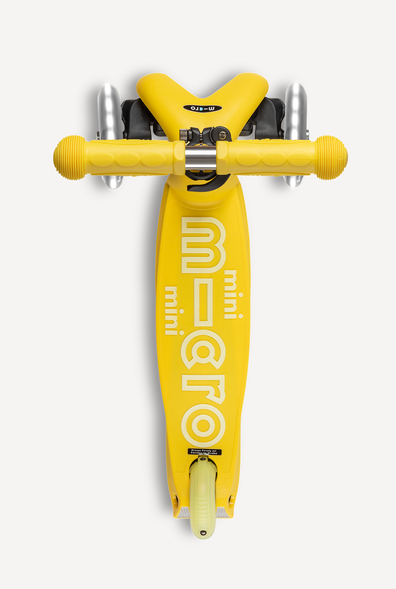 Micro Kickboard Micro Mini LED Scooter Flame Yellow