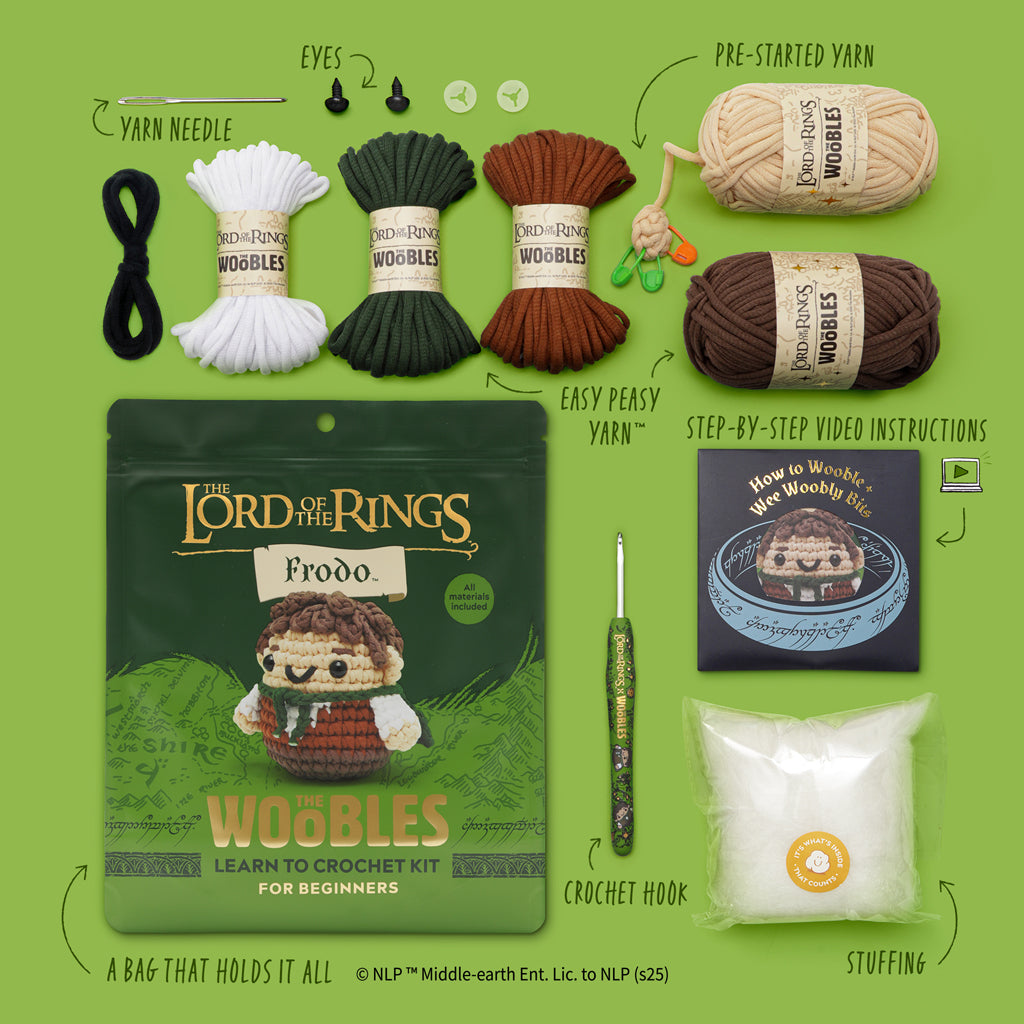 Woobles Frodo™ Crochet Kit