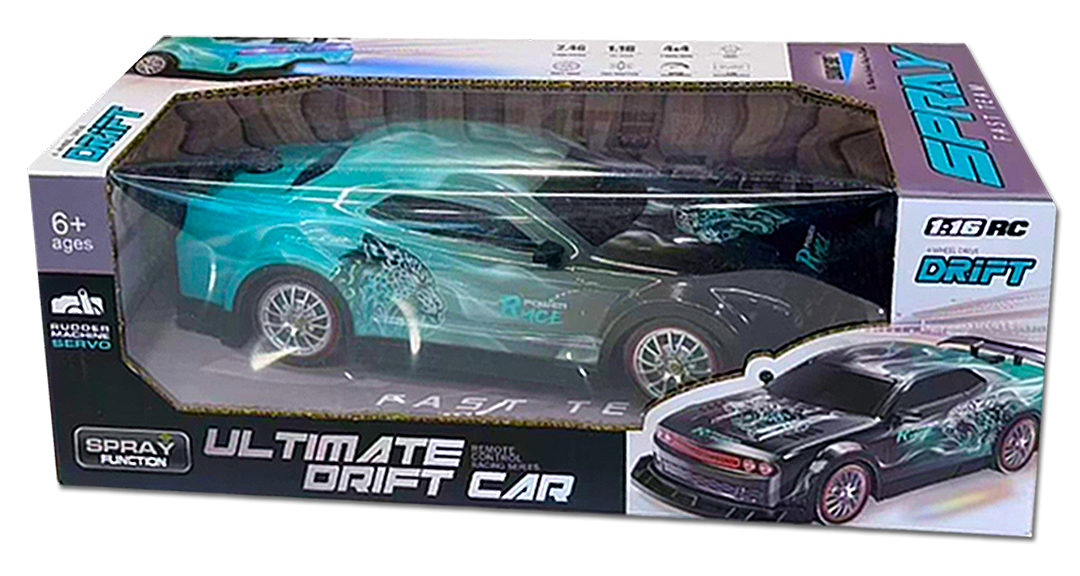 Leading Edge Novelty Ultimate RC Drift Car (Random Color Assortment 1pc)