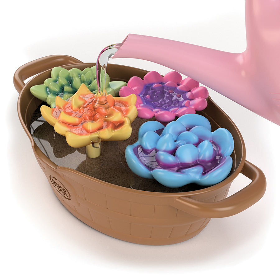 Green Toys 1851 Rainbow Bloom Color Changing Water Activity Set