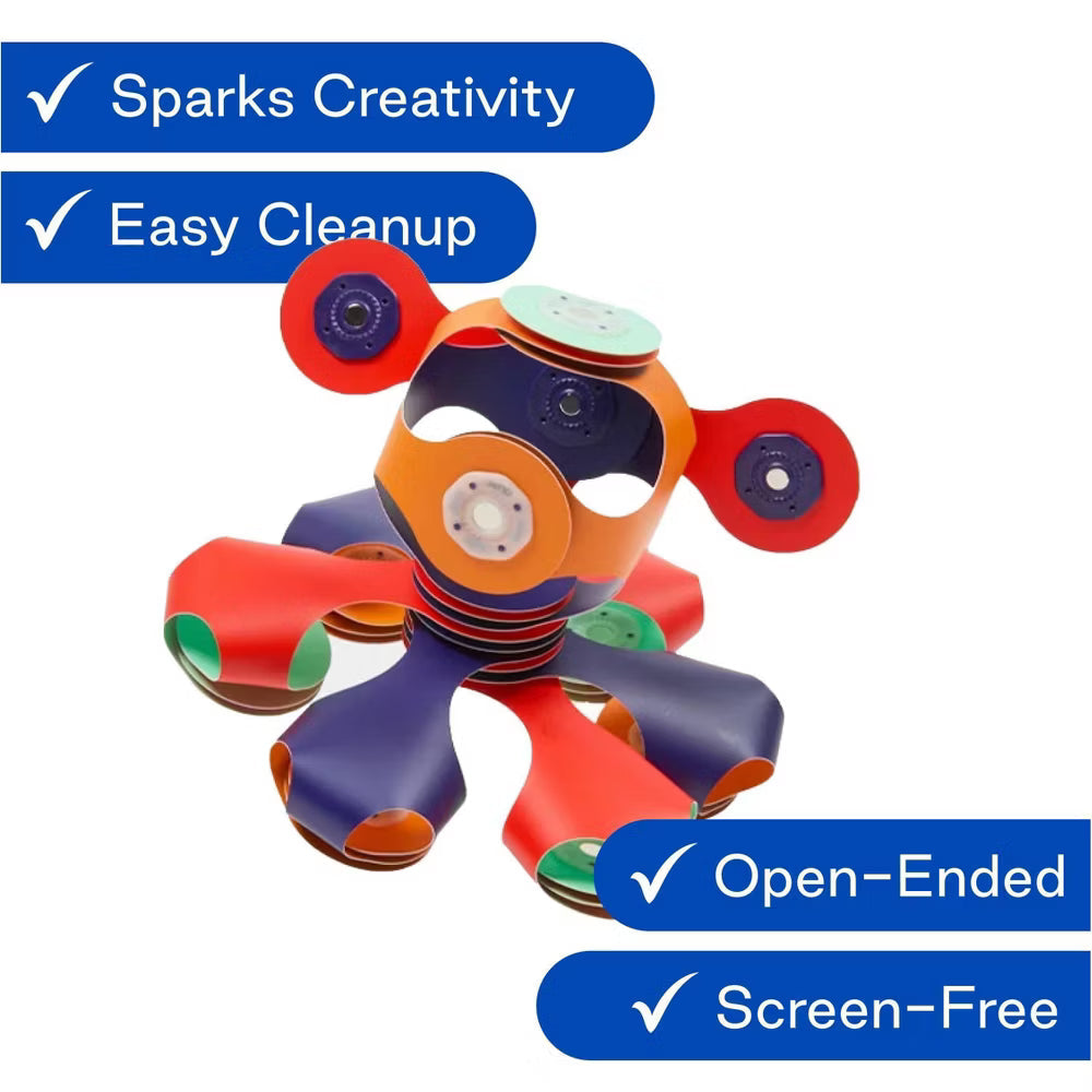 Clixo Tiny & Mighty Space Magnetic Toy 9 pcs