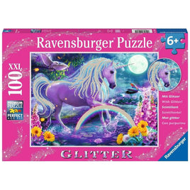 Glitter Unicorn 100 pc puzzle | Ravensburger | 12980