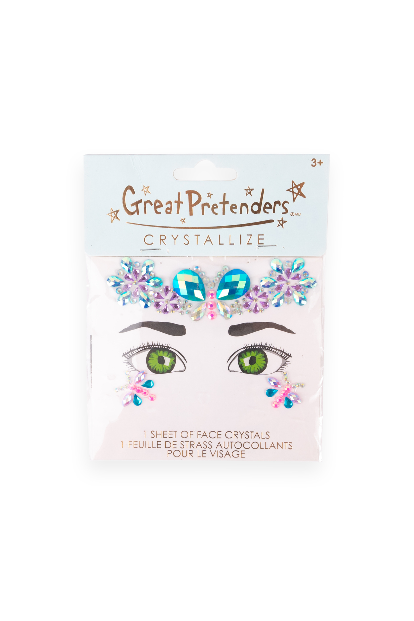 Great Pretenders Face Crystals Butterfly Garden