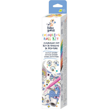 Haku Yoka Coloring Roll Kit Fantasy Unicorn | 7333068 | Dam Good Ideas