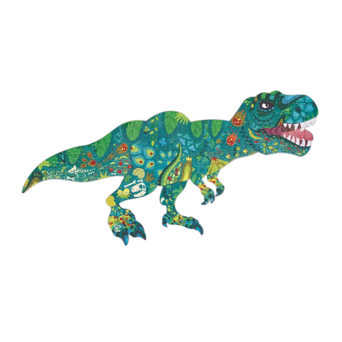 Hape Dinosaur Shimmer Floor Puzzle - 202pcs