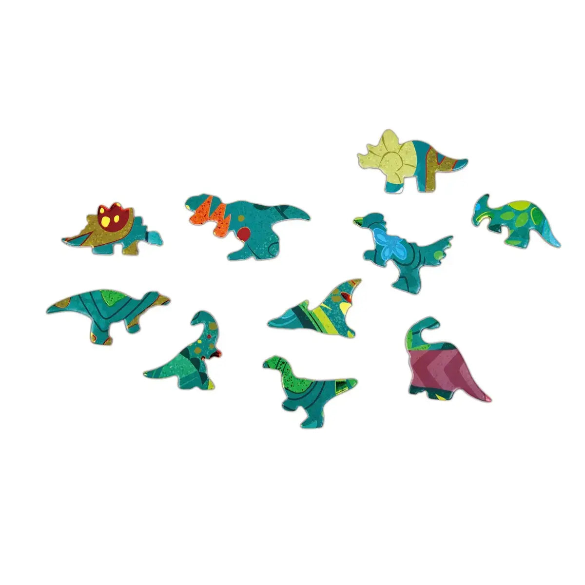 Hape Dinosaur Shimmer Floor Puzzle - 202pcs