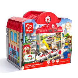 Hape Portable Train Station set