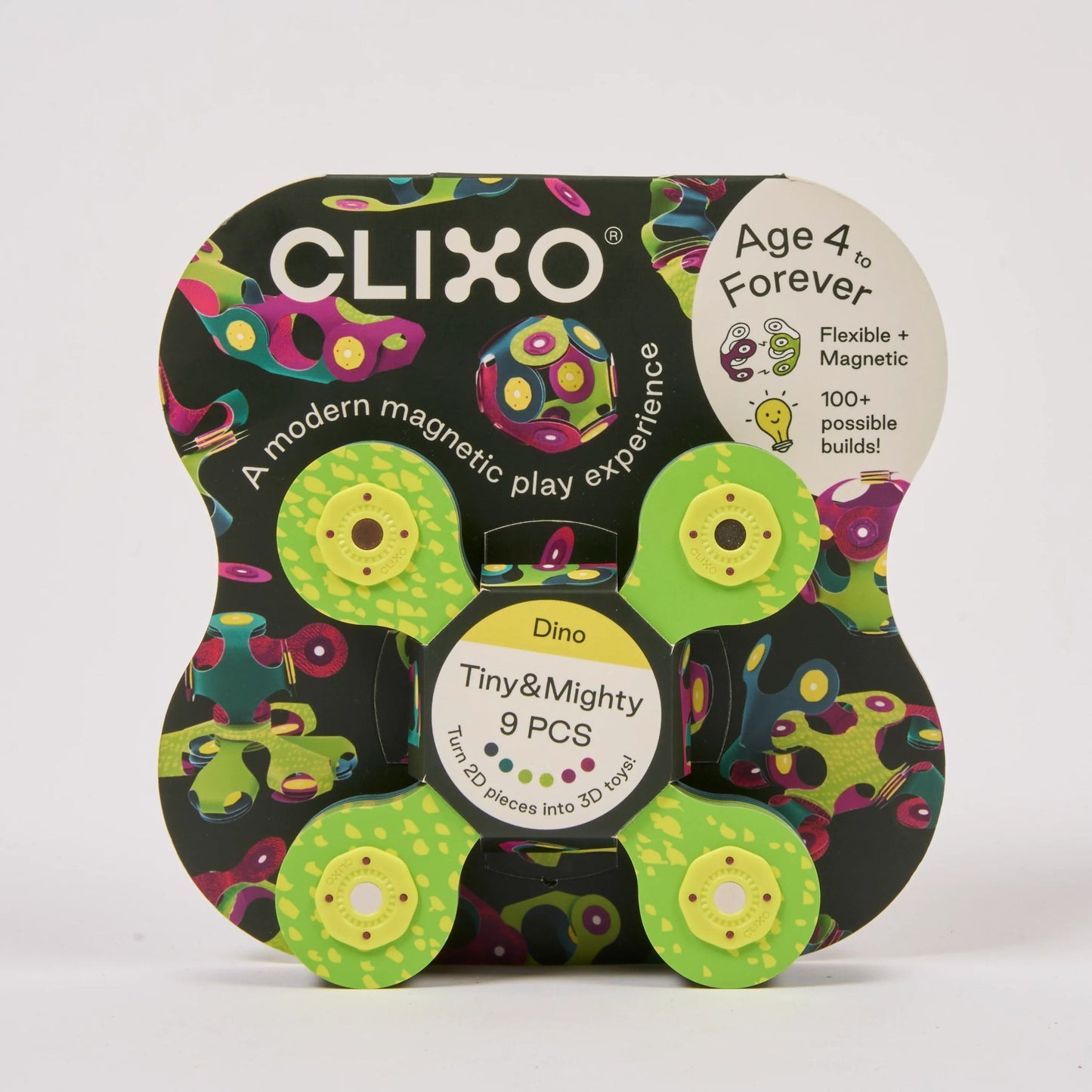 Clixo Tiny & Mighty Dino Clixo Pack