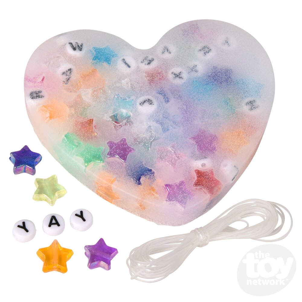 Toy Network Pick N Create Heart Beaded Fidget Bracelet