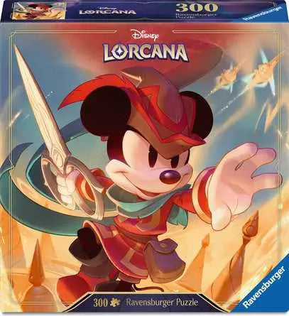 Ravensburger Adult puzzle 300 pieces - Disney Lorcana TCG - Mickey Mouse - Brave Little Tailor