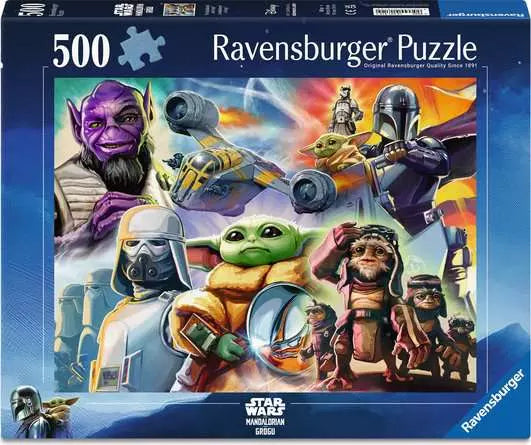 Ravensburger The Mandalorian and Grogu 500 piece puzzle