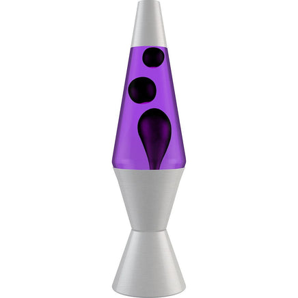 LAVA® Lamp - Black/Purple/Silver 14.5''