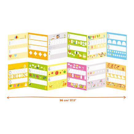 Looong Coloring Books - Ready to Write Numbers | 50191 | Banana Panda