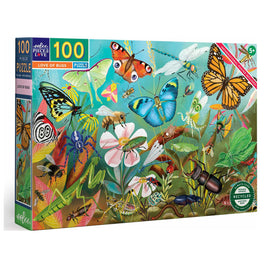 Love of Bugs 100 Piece Puzzle | Eeboo | pzlvb