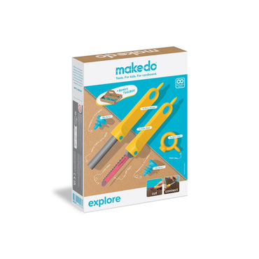Makedo Explore Cardboard Construction Kit 50pc