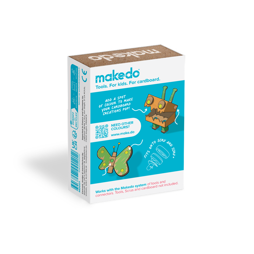 Makedo Cardboard Construction Scru-Dot Wild Things