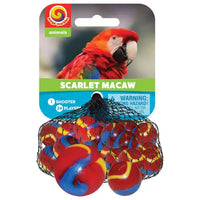 Marbles - Scarlet Macaw