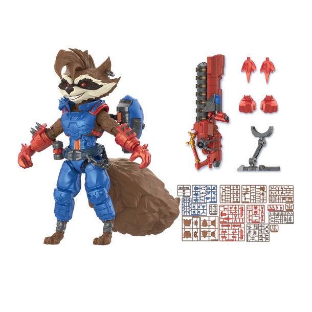 Blokees Marvel Rivals Champion Class 08 Rocket Raccoon Model Kit