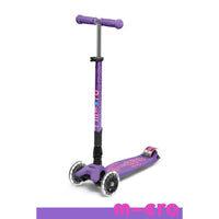 Maxi Deluxe Foldable LED - Purple | Kickboard USA | MMD100