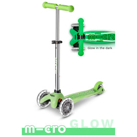 Micro Mini Glow Plus LED Scooter (Icy Lime)