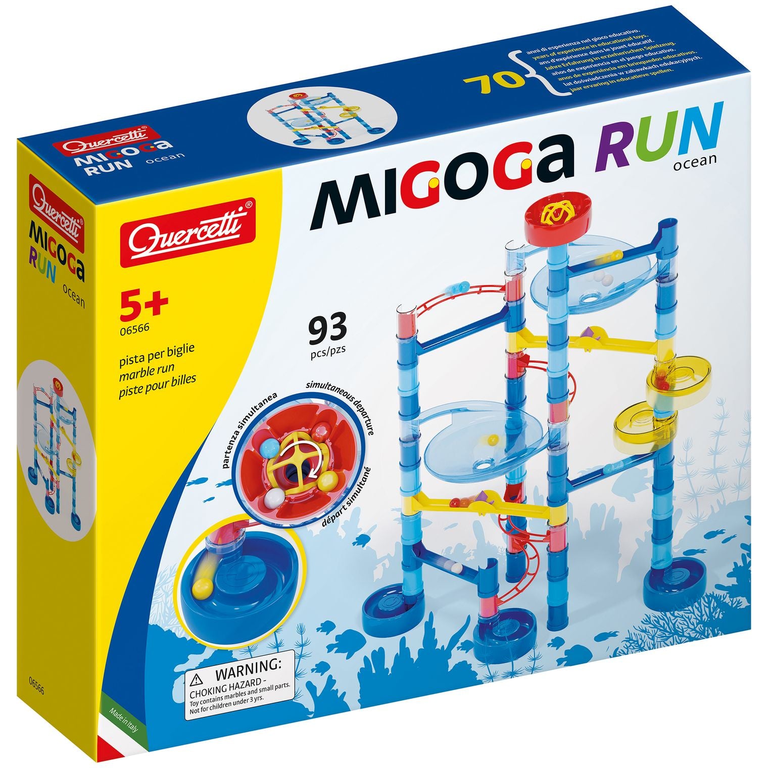 Migoga Marble Run: Ocean | Quercetti  | 6566