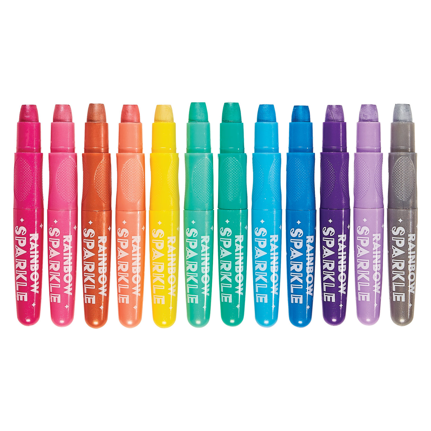 Ooly 133-119 Rainbow Sparkle Metallic Watercolor Gel Crayons