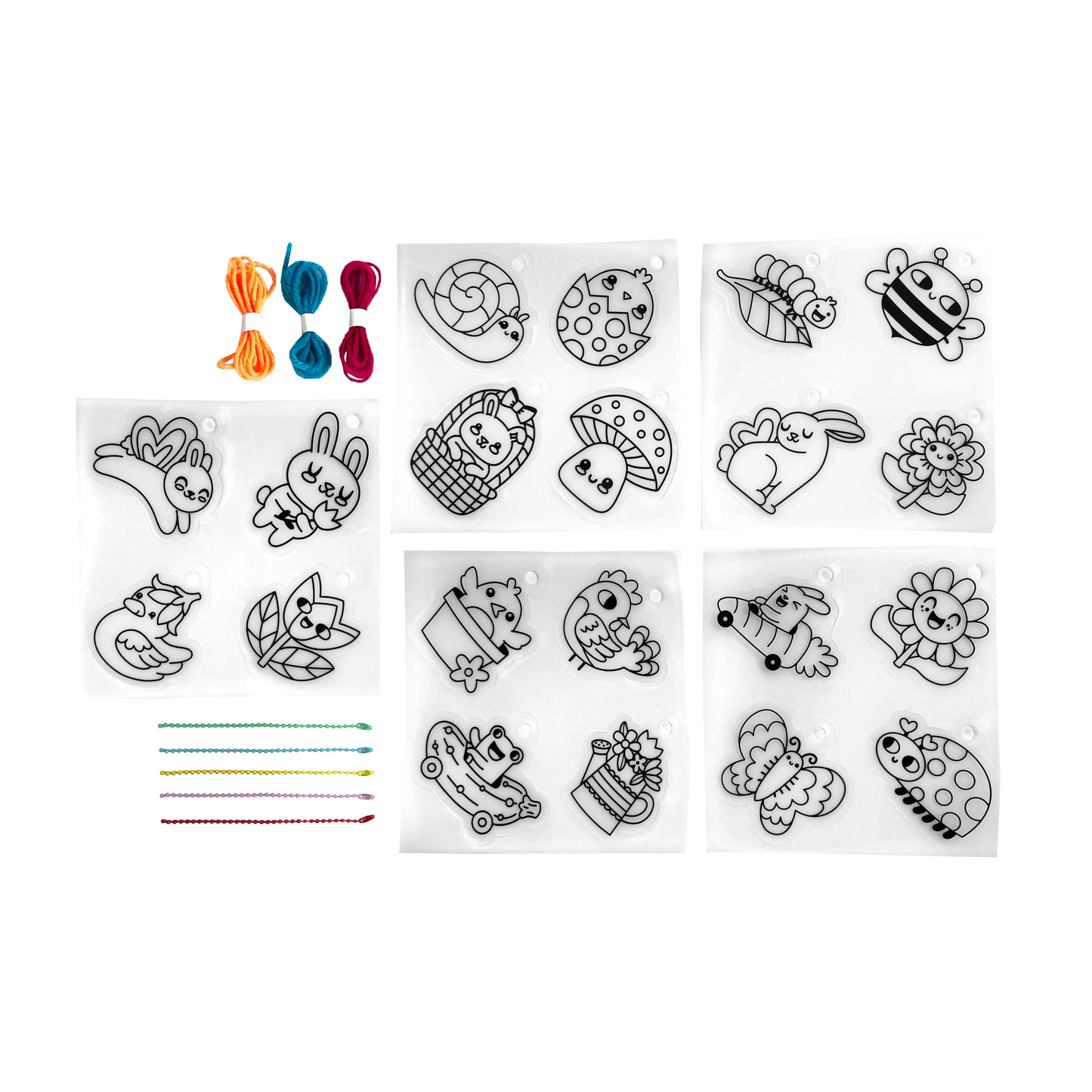 Ooly Shrink-its! 161-140 DIY Shrink Art Kit