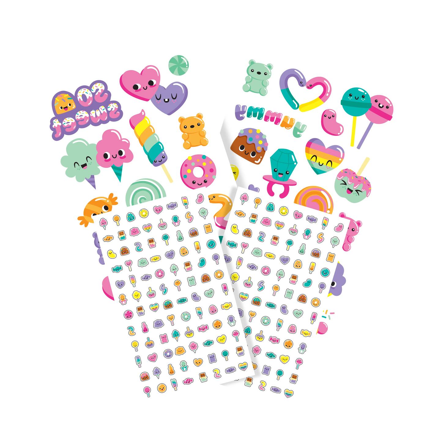 Ooly Tattoo-Palooza 176-028 Temporary Tattoos & Nail Stickers - Sweet Shop